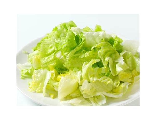 Shredded iceberg lettuce ingredients