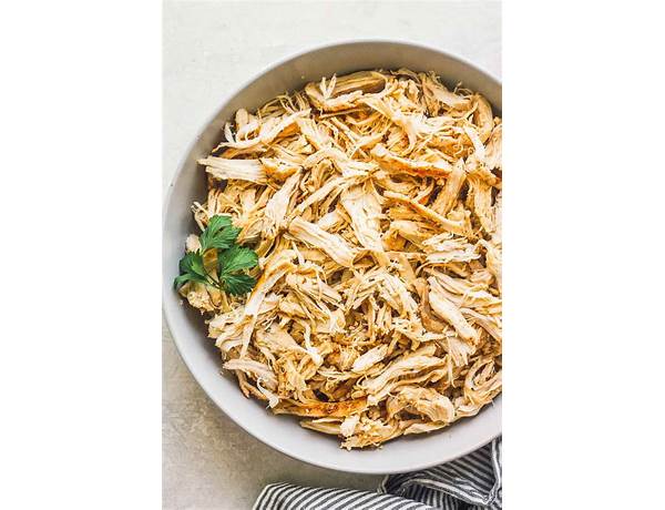 Shredded rotisiorie chicken ingredients