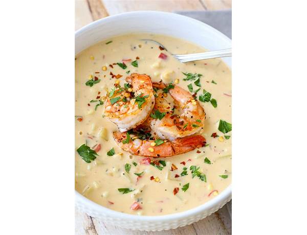 Shrimp and corn chowder food facts