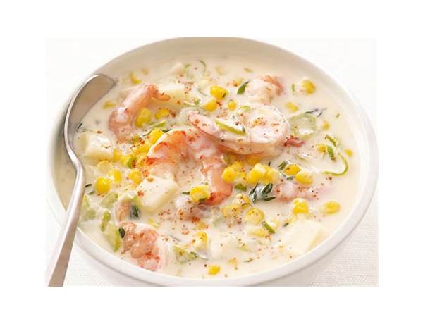 Shrimp and corn chowder nutrition facts