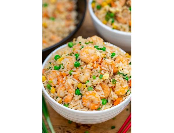 Shrimp fried rice food facts
