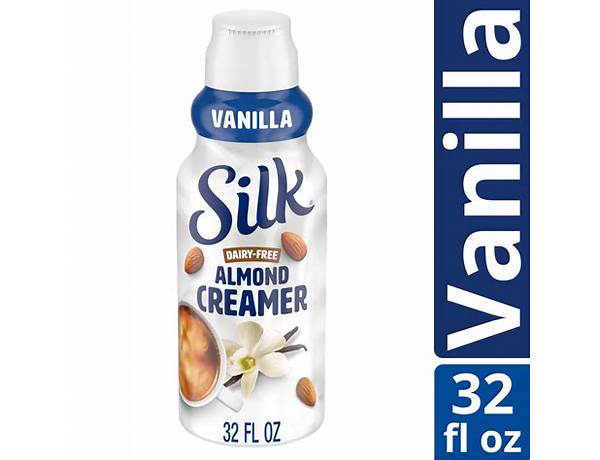 Silk almond creamer food facts