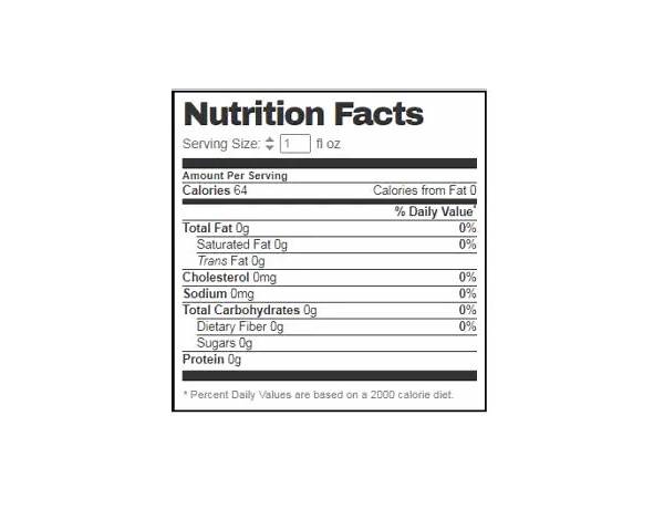 Silver tequila nutrition facts