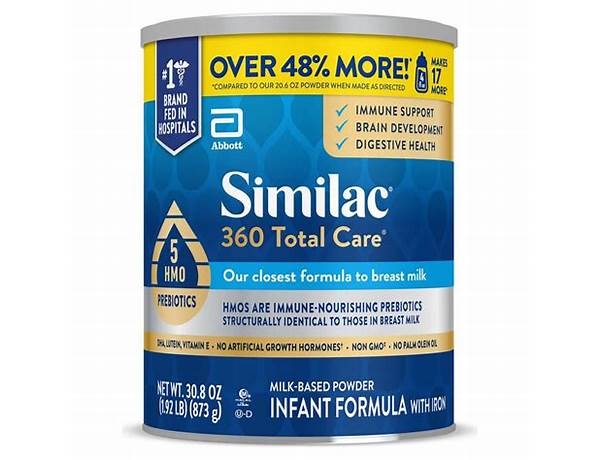 Similac 360 total care food facts