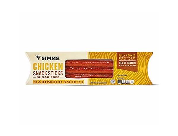 Simms chicken snack sticks - food facts