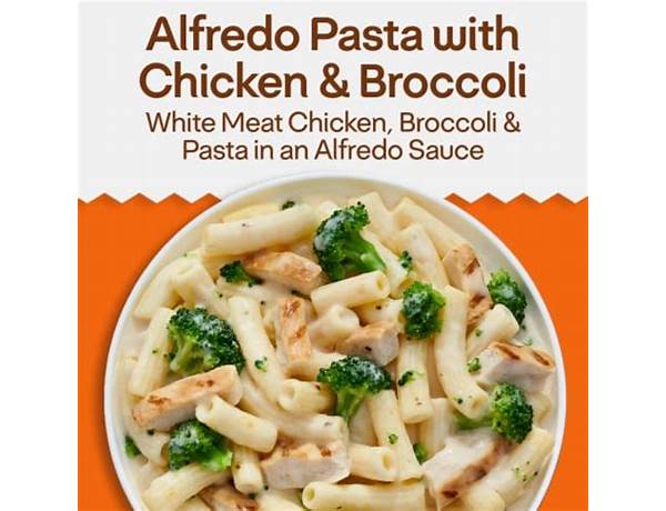 Simple favorites frozen alfredo pasta with chicken & broccoli food facts