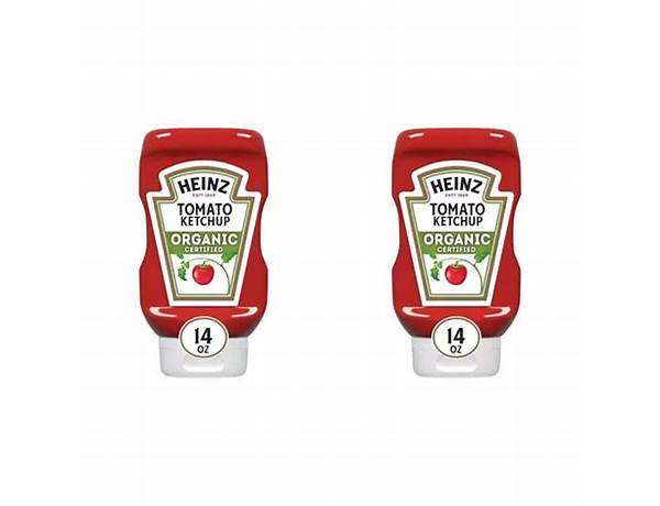 Simply tomato ketchup bottles food facts
