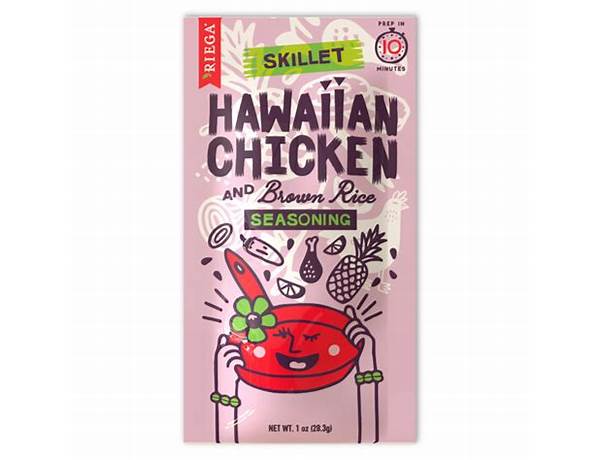 Skillet hawaiian chicken and brown rice seasoning food facts