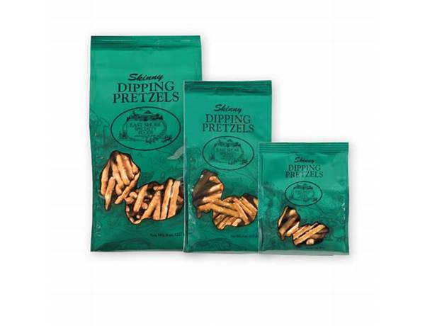 Skinny, dipping pretzels food facts