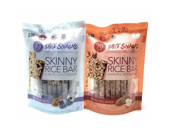 Skinny rice bar food facts