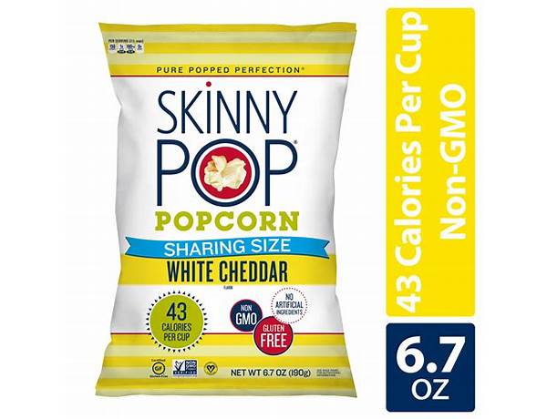 Skinnypop popcorn food facts