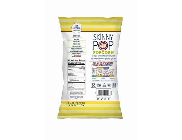 Skinnypop popcorn ingredients