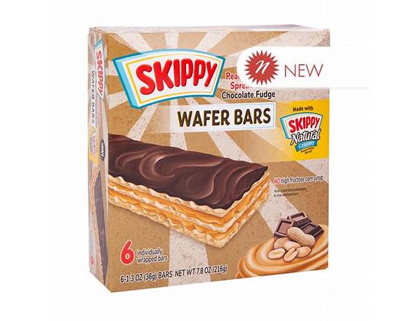 Skippy wafer bar ingredients