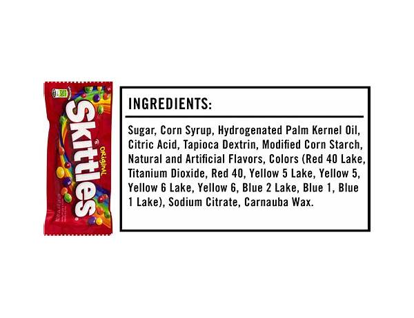 Skittles wild berry standard ingredients