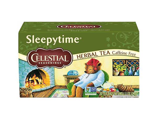 Sleepytime tea food facts