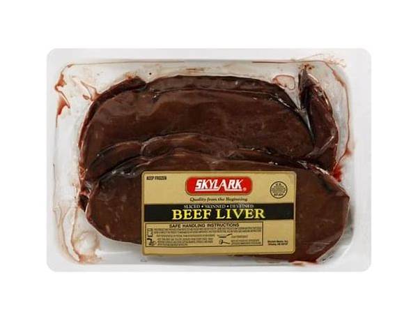 Sliced beef liver ingredients