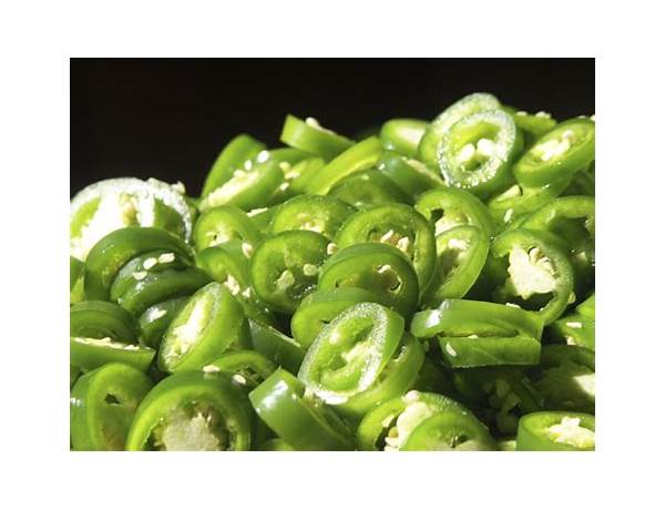 Sliced jalapeno peppers food facts