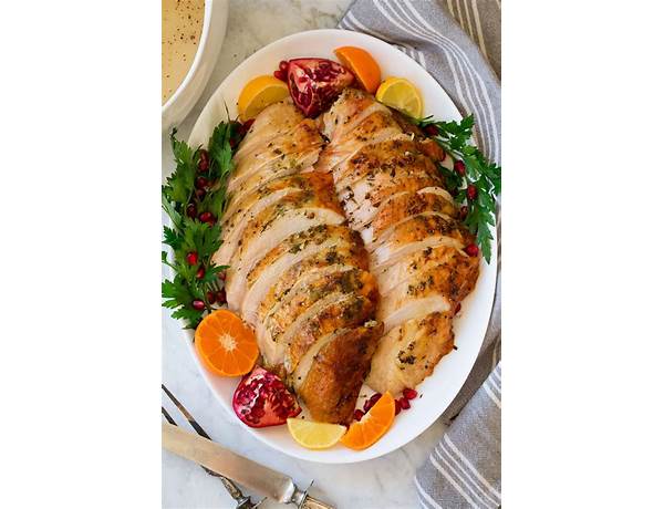 Sliced oven roasted turkey breast food facts