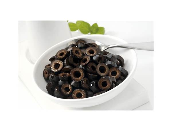 Sliced ripe black olives food facts
