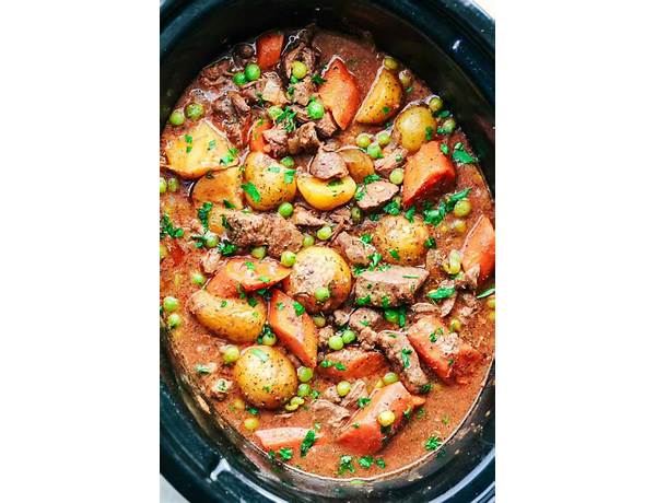 Slow cooker sauces beef stew food facts