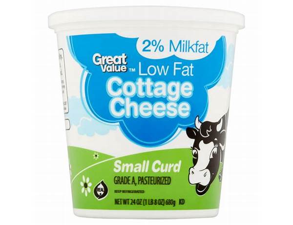 Small curd low fat cottage cheese ingredients