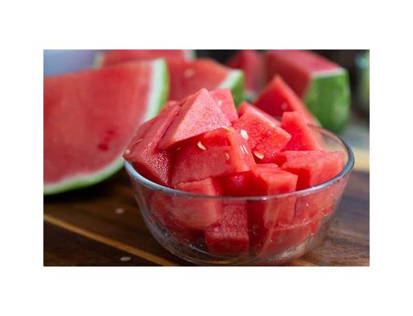 Small seedless watermelon chunks food facts