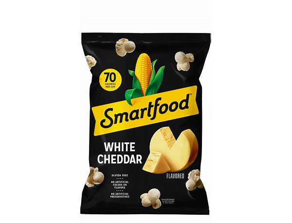 Smartfood white cheddar cheese popcorn food facts