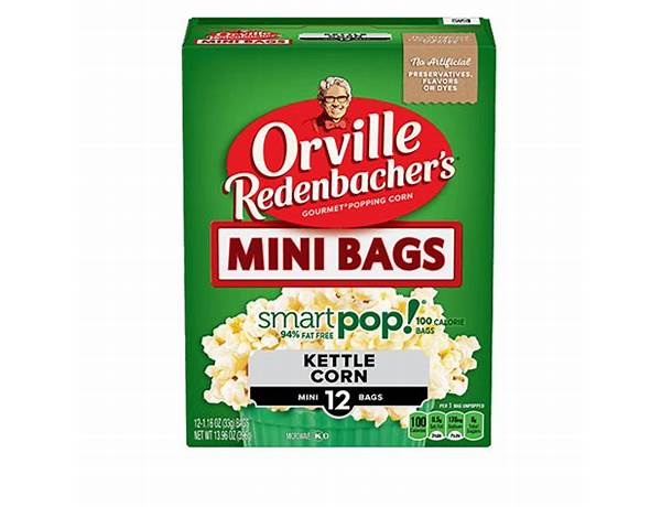 Smartpop mini bags food facts