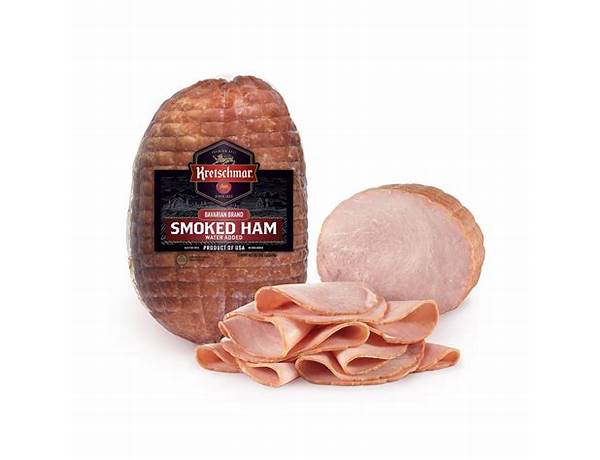 Smoked ham water added food facts