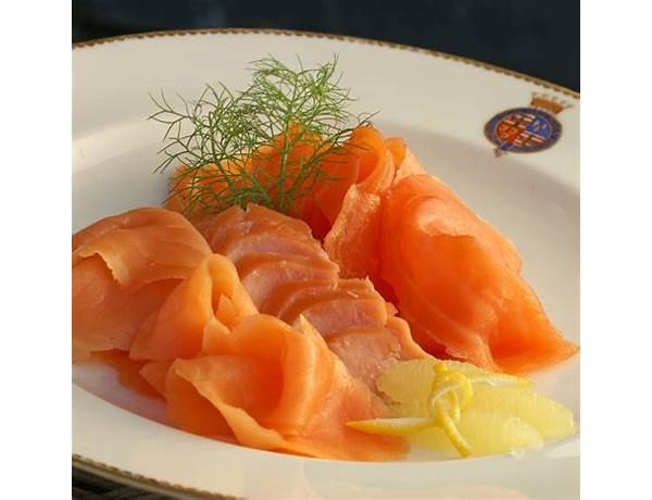 Smoked hebridean salmon ingredients