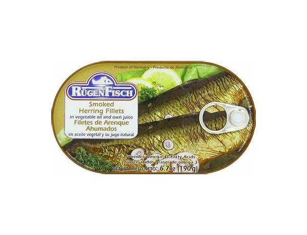 Smoked herring fillets filets de hareng fumes food facts