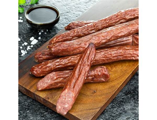 Smoked meat treiyaki sticks food facts