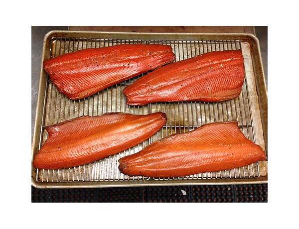 Smoked sockeye salmon ingredients