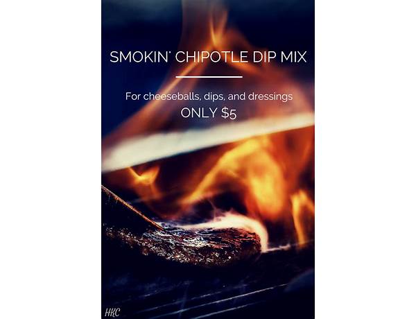 Smokin chipotle dip mix ingredients