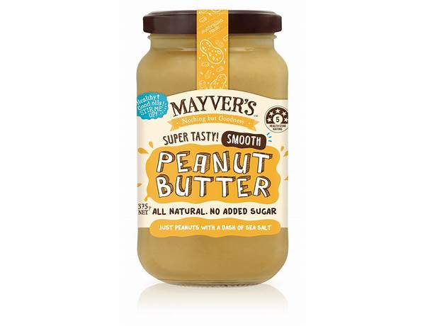 Smooth peanut butter ingredients
