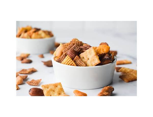 Snack mix fried wheat snack ingredients