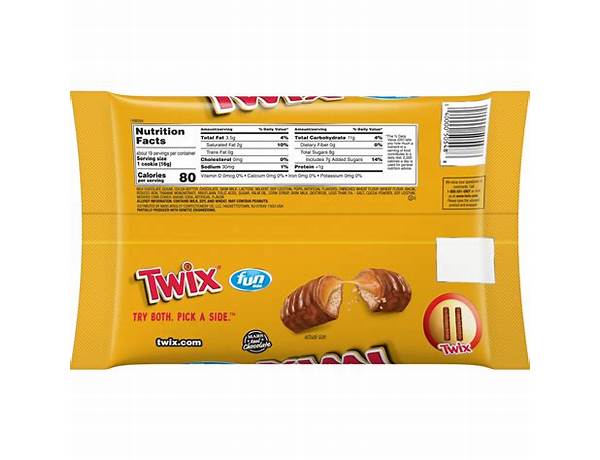 Snack size twix food facts