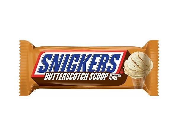 Snickers butterscotch food facts