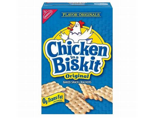 Sobisk chicken flavored crackers food facts