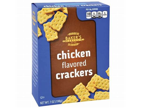Sobisk chicken flavored crackers ingredients
