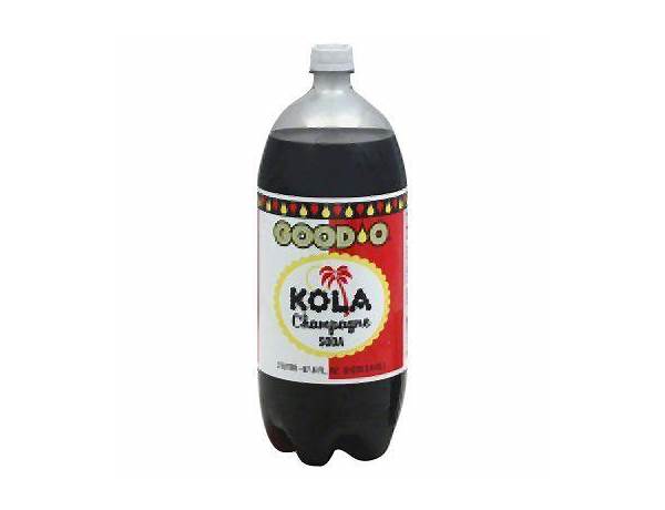 Soda, kola flavored food facts