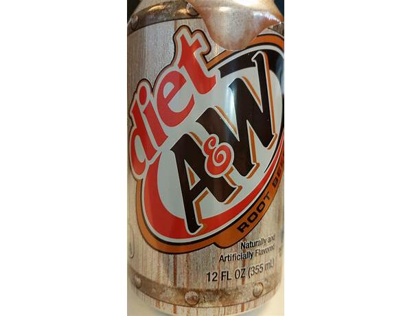 Soda de dieta root beer food facts