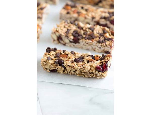 Soft and chewy granola bars food facts