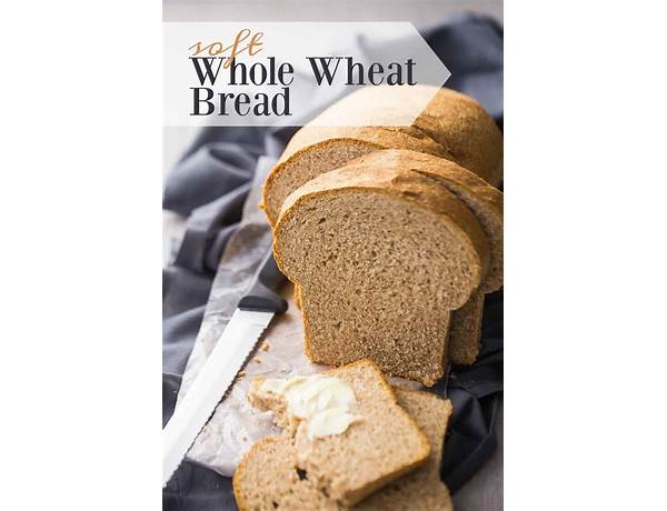 Soft whole wheat bread food facts