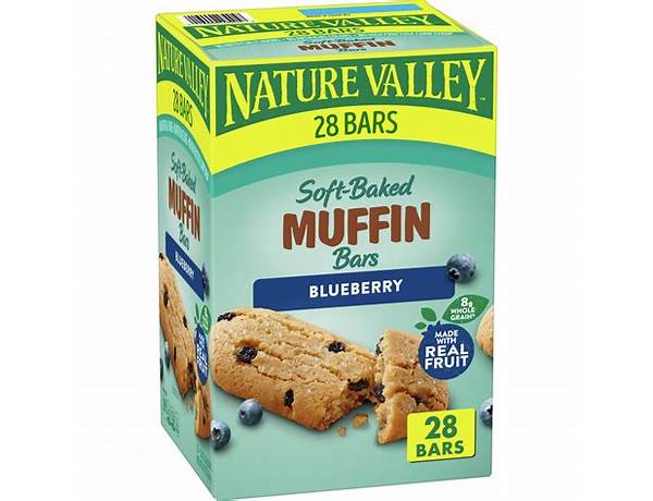 Soft-baked muffin bars food facts