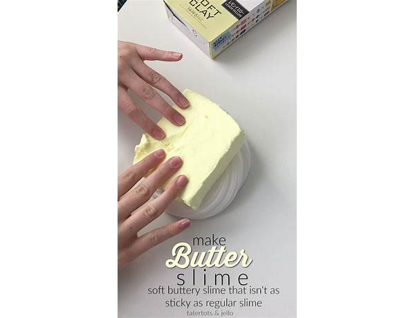 Softer butter ingredients