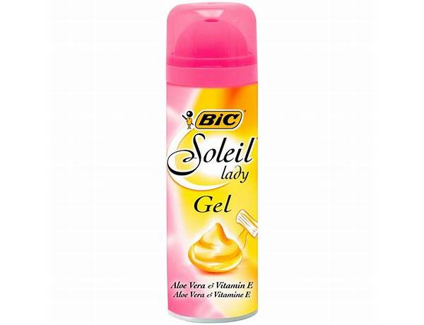 Soleil lady ingredients