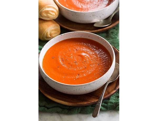 Soup, tomato food facts