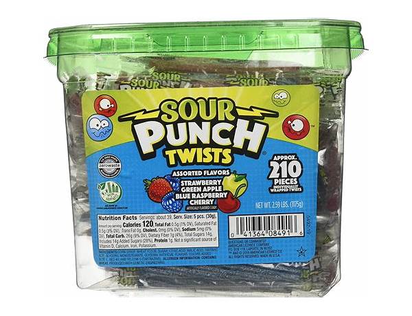 Sour punch twists food facts
