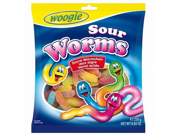 Sour worms ingredients